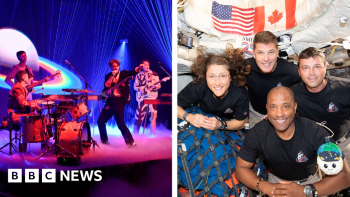 Glass Animals joke they caused Artemis II toilet troubles