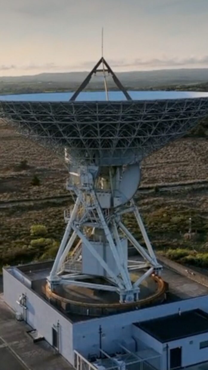 Goonhilly Earth Station tracks Artemis II