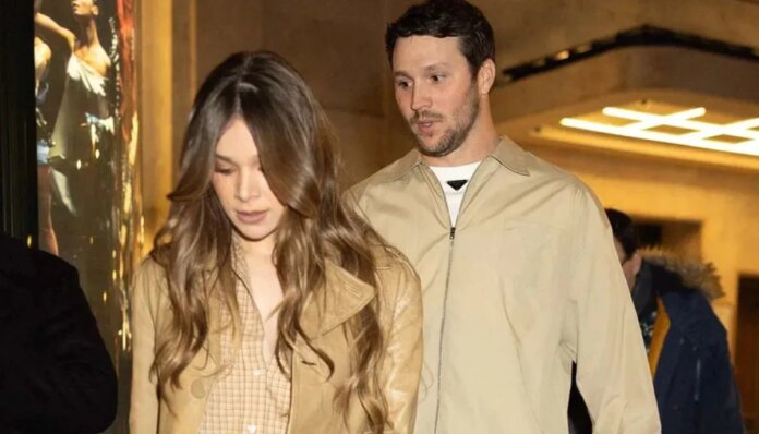 Hailee Steinfeld, Josh Allen mark first public appearance as parents 