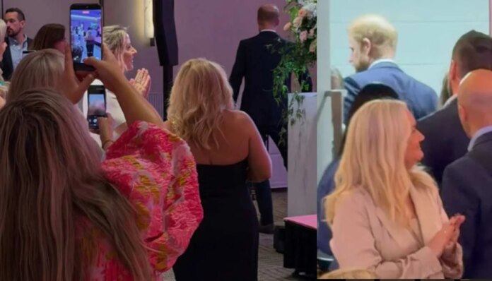 Harry's unexpected move at Meghan's event leaves fans guessing