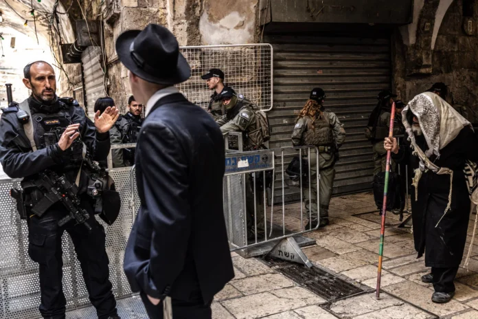 It’s Holy Week, but Jerusalem’s Old City is quiet and eerily empty