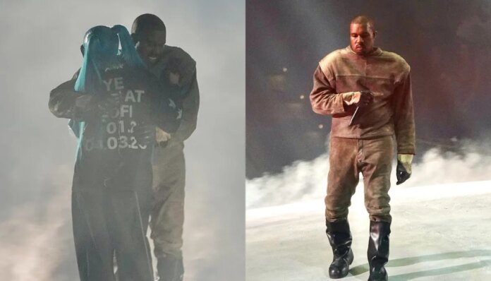 Kanye West embraces North as fans celebrate his comeback