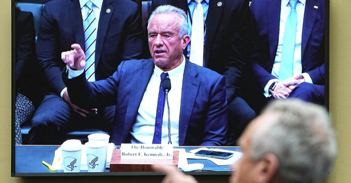 Kennedy Refuses to Commit to Backing New C.D.C. Director on Vaccines