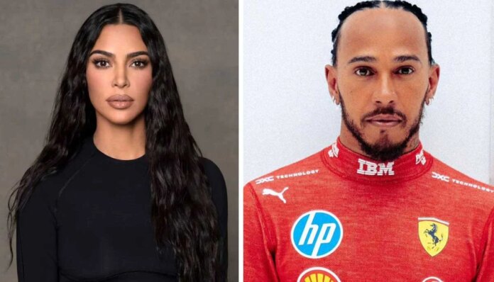 Kim Kardashian, Lewis Hamilton make PDA packed public appearance after Coachella date