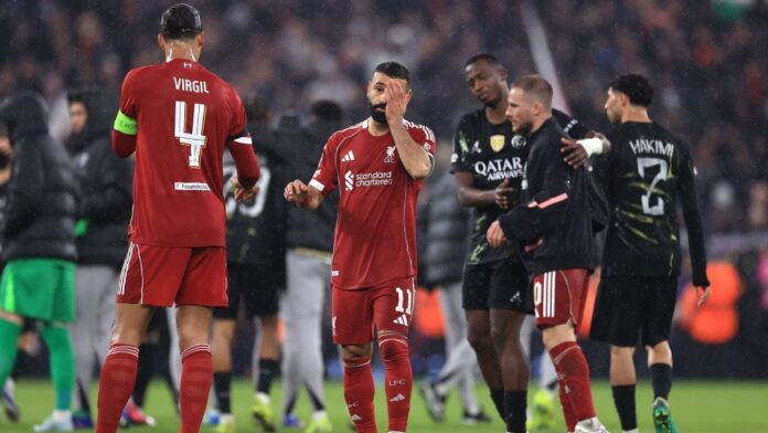 Liverpool's star power can't match PSG's in Champions League