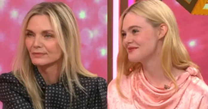 Michelle Pfeiffer and Elle Fanning talk 