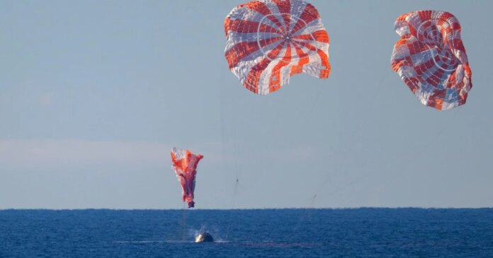 NASA holds press conference after Artemis II splashdown