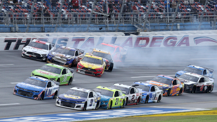 NASCAR fans pack into Talladega Superspeedway ahead of Sunday's Jack Links 500 race