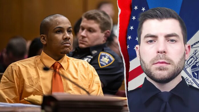 NYPD cop's killer convicted of manslaughter, not guilty of murder after split jury ordered to deliberate more