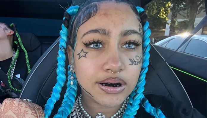 North West goes all-in on goth glam for Coachella 2026