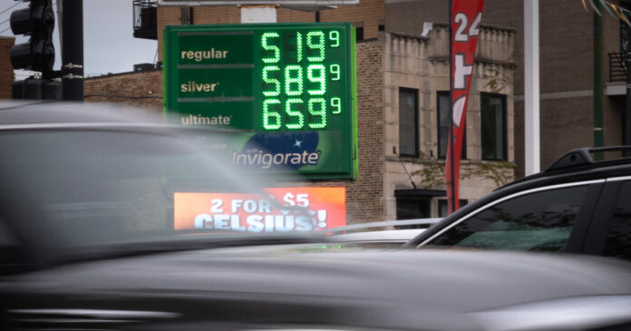 Oil Prices Hit a New Wartime High as Iran Standoff Shows No End in Sight