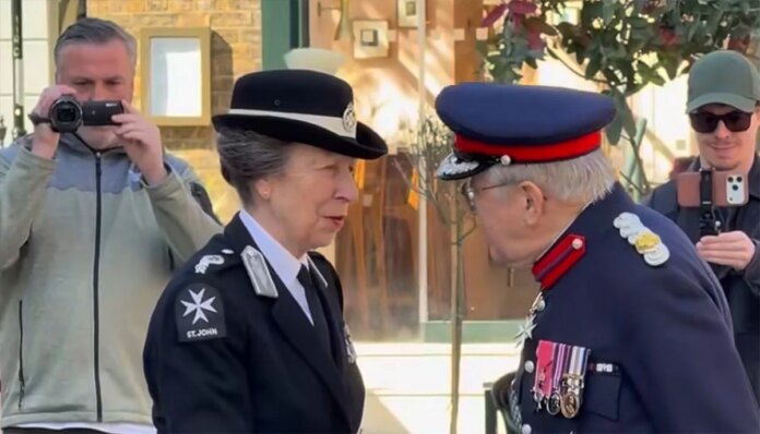 Princess Anne marks 40 years of Cadet excellence