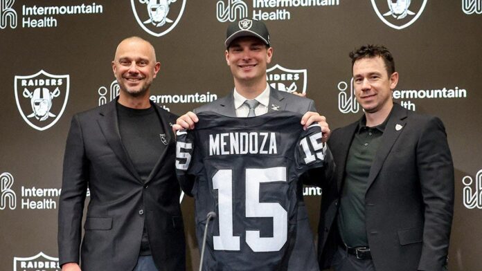 Raiders legend gives blessing to first overall pick Fernando Mendoza to wear No. 15: 'He's perfect'