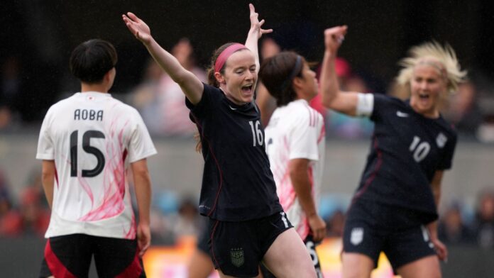 Rose Lavelle leads USWNT past Japan for 10th straight win