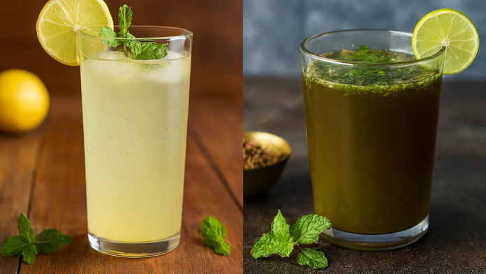 Shikanji vs Jaljeera: Which Summer Drink Is More Hydrating?