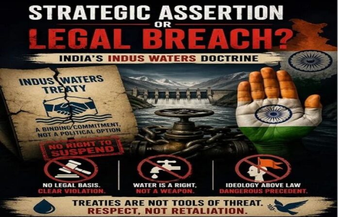 Strategic Assertion or Legal Breach? Deconstructing India’s Indus Waters Doctrine - SUCH TV