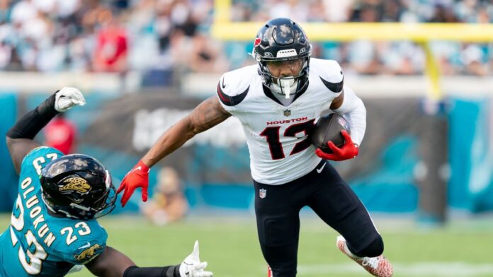 Texans' position on Nico Collins clear, not trading him, GM says