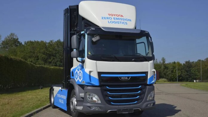 Toyota joins hydrogen truck alliance push