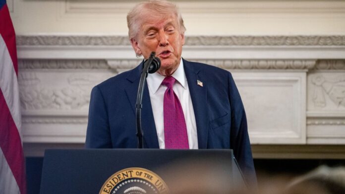 Trump repeats call for Congress to rein in college sports