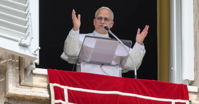 Trump takes aim at Pope Leo, calling him 