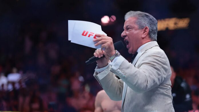 UFC ring announcer Bruce Buffer expects White House fights to be 'a spectacle' as event approaches