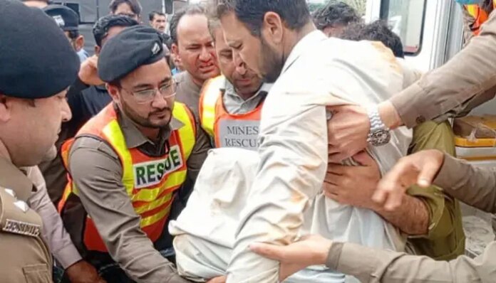 WATCH: Man rescued alive 17 days after being buried in Mardan mine collapse