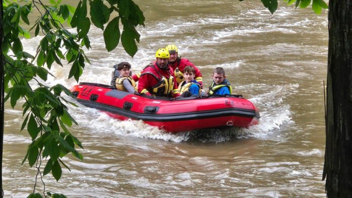 28 Boy Scouts rescued from fast-moving floodwaters during river trip in West Virginia