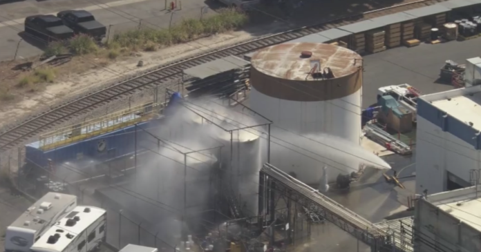 40,000 evacuated in California chemical leak as Orange County officials warn tank 