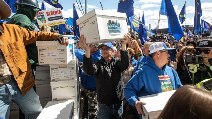 Alberta separatists say they have enough signatures for referendum on leaving Canada