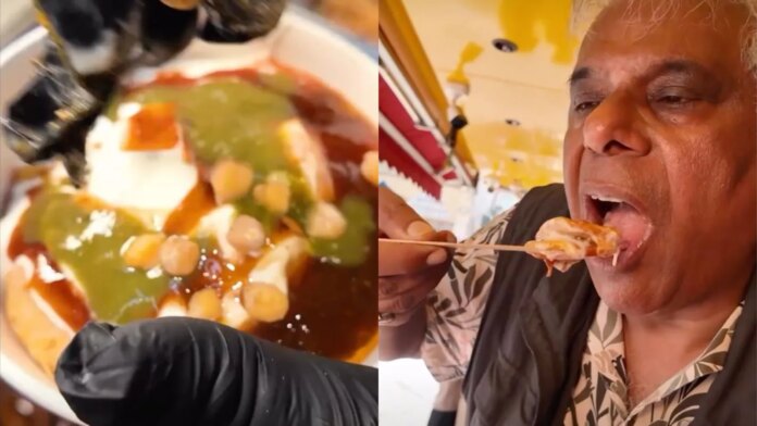 Ashish Vidyarthi Enjoys Palak Patta Chaat And Avocado Golgappe In Delhi. Watch His Reaction
