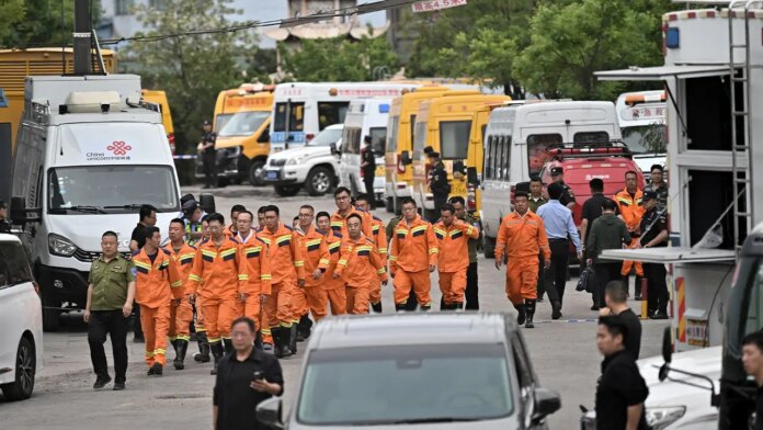 At least 82 killed after massive gas explosion rips through coal mine in China