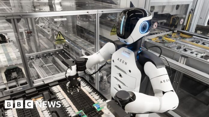 BMW says humanoid robots are the future of car production
