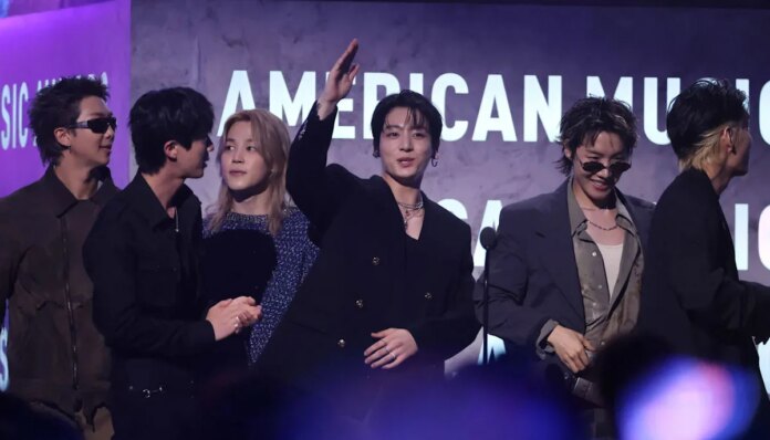 BTS' 'Swim' scored major win at 2026 American Music Award