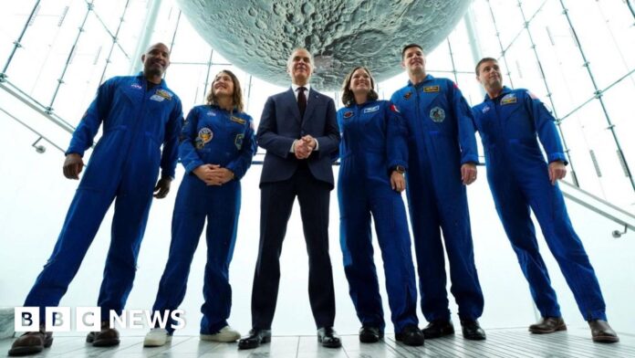 Canada's Carney speaks with Artemis II crew on Earth