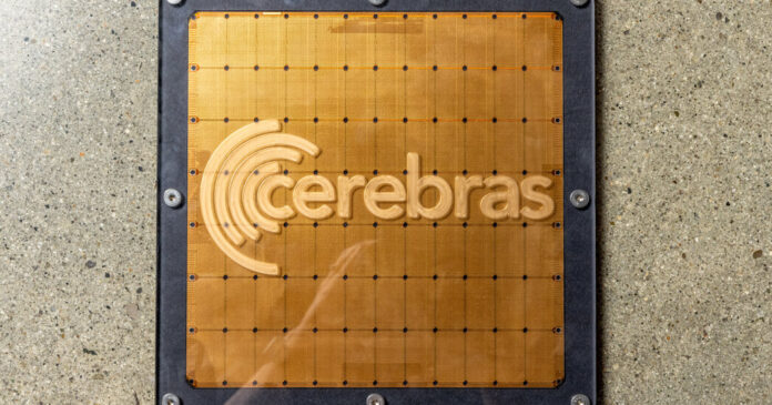 Cerebras, A.I. Chip Maker, Rises 89% in Market Debut as Tech IPOs Ramp Up