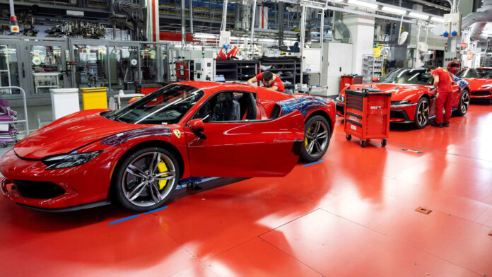Ferrari tops Wall Street's first-quarter expectations ahead of EV debut