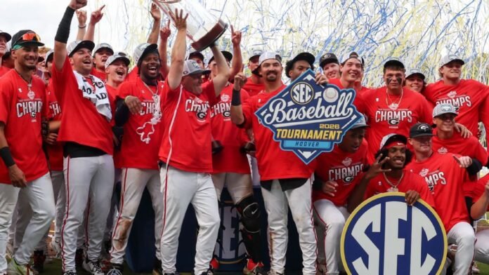 Georgia tops Arkansas, wins first SEC baseball championship