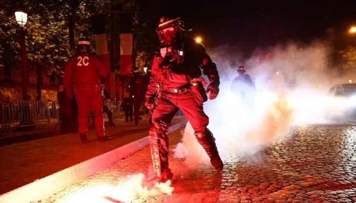 Hundreds held after clashes erupt during PSG Champions League victory celebrations