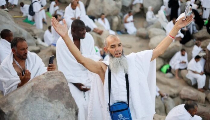 In pictures: Pilgrims pray on Mount Arafat as Hajj reaches peak