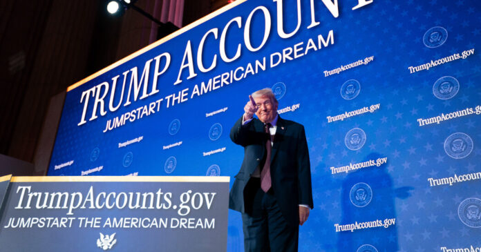 Inside the Debate About Adding Stocks to Trump Accounts 