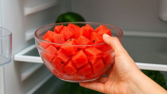 Is Cut Watermelon Stored In The Fridge Safe To Eat? We Asked A Nutritionist