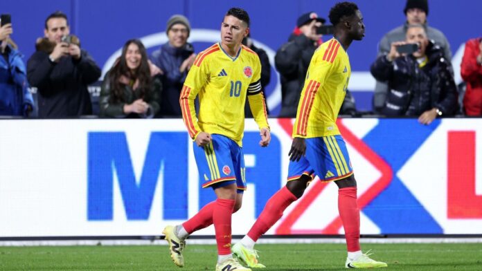 James Rodríguez, Luis Díaz lead Colombia World Cup squad