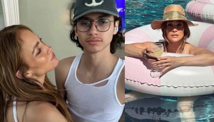 Jennifer Lopez shares rare video and photos with son Max