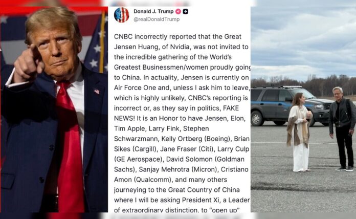 Jensen Huang, Elon Musk, Tim Cook: Full List Of CEOs Joining Trump For High-Profile China Visit