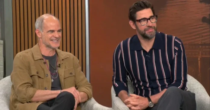 John Krasinski and Michael Kelly reunite for 