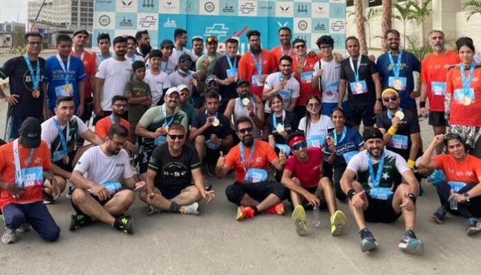 More than 1,500 runners participate in Global One Run Half Marathon in Karachi