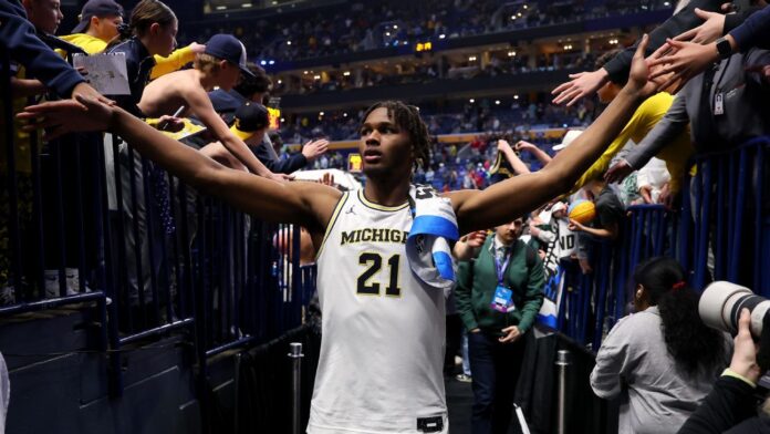 Morez Johnson Jr., ex-Michigan star, to keep name in NBA draft