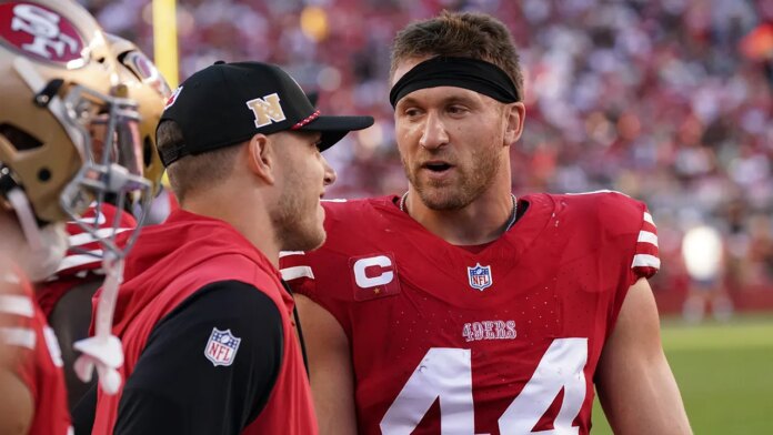 NFL All-Pro Kyle Juszczyk is doomed to a fate worse than death on cross-country flight