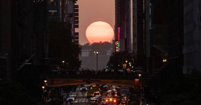 New York City’s Manhattanhenge is Back: When, Where and How to Watch