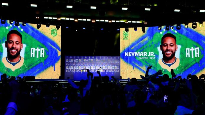Neymar the headliner of Ancelotti's curious Brazil World Cup squad